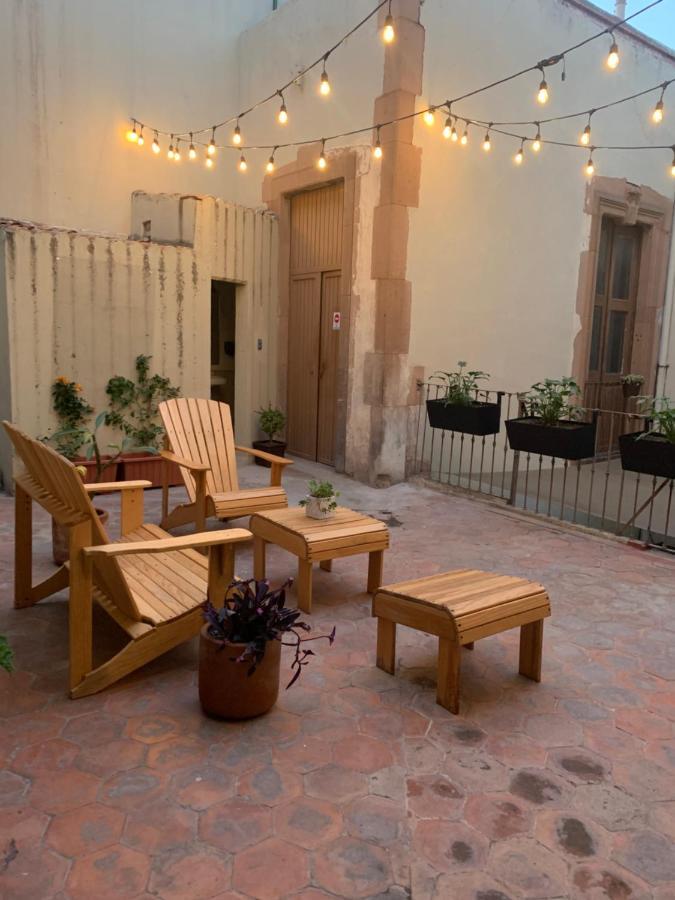 Iturbide500 Hostal ซานหลุยส์โปโตซิ ภายนอก รูปภาพ